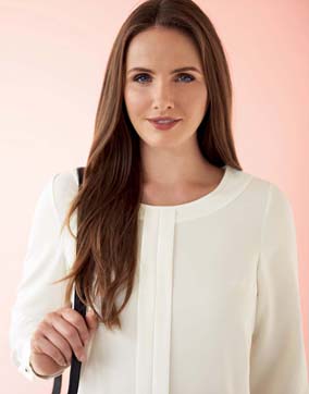 Brook tavener chinese crêpe blouse riola