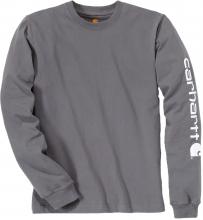 Carhartt logo t-shirt met lange mouwen
