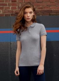 Poloshirt b&c bio voor dames