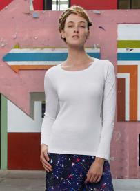 T-shirt b&c bio lange mouwen voor dames