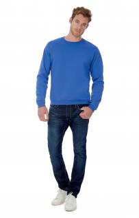 Sweatshirt b&c met ron hals id.202