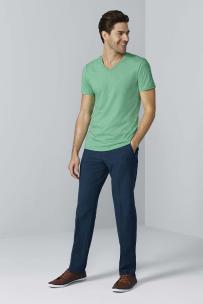 T-shirt gildan v-hals voor heren softstyle