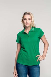 Poloshirt kariban met korte mouwen voor heren