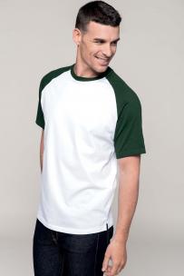 T-shirt base kariban ball > twee kleuren korte mouwen