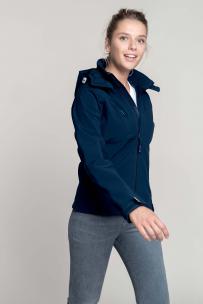Jack kariban softshell met capuchon voor dames