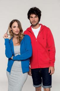 Sweat-shirt kariban capuchon met rits