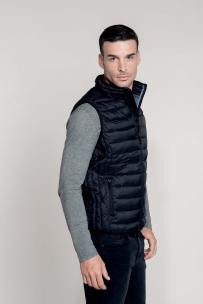 Bodywarmer doudoune kariban licht zonr mouwen voor heren