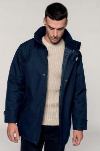 Parka kariban gevoerd gewatteerd