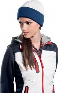 Muts k-up twee kleuren met revers