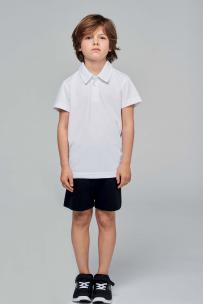 Polo-shirt proact sport korte mouwen voor kids