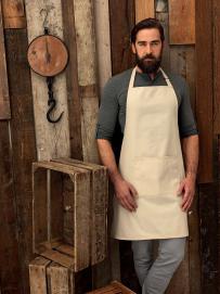 Schort premier met befje kleuren met zak