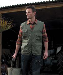 Gilet result multizakken safari