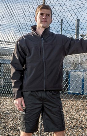 Jack result softshell voor heren