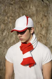 Sjaal resulttwee kleuren "team"