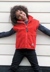 Bodywarmer result zonr mouwen voor kids polartherm™