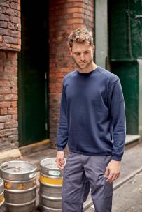 Sweat-shirt russell ron hals heavy duty