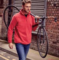 Micro fleece russell kraag met rits