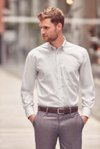 Overhemd russell lange mouwen voor heren non iron - classique