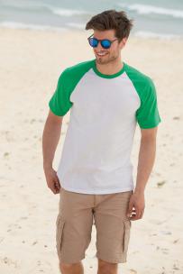 T-shirt fruit of the loom baseball valueweight