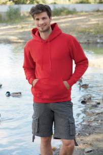 Sweat-shirt fruit of the loom met capuchon premium