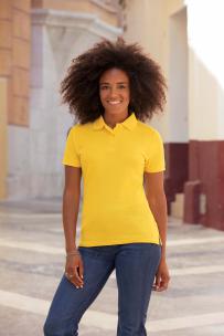 Poloshirt fruit of the loom voor dames 65/35 (63-212-0)