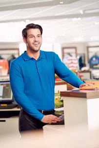 Poloshirt fruit of the loom lange mouwen premium (63-310-0)