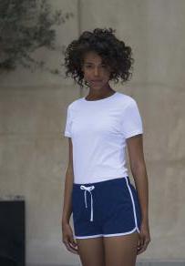 T-shirt skinni fit ron hals voor dames feel good