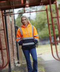 Sweatshirt yoko capuchon hoge zichtbaarheid